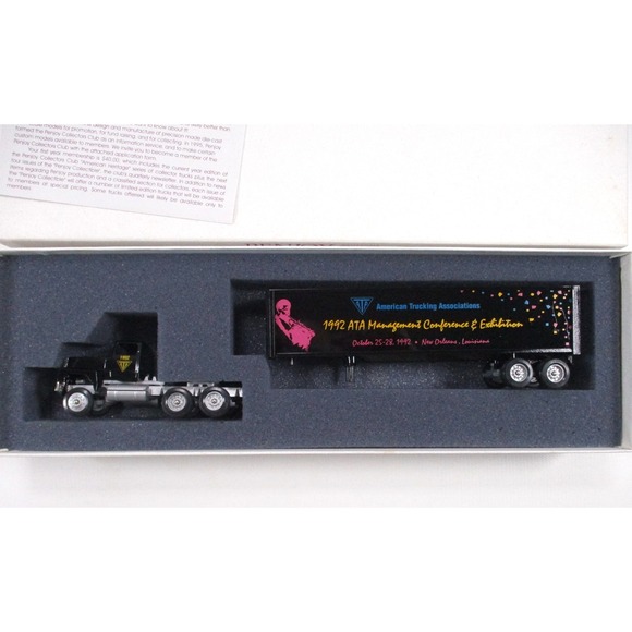 Penjoy Vintage Die‎ Cast Semi Truck / Trailer 1992 ATA Management Conference